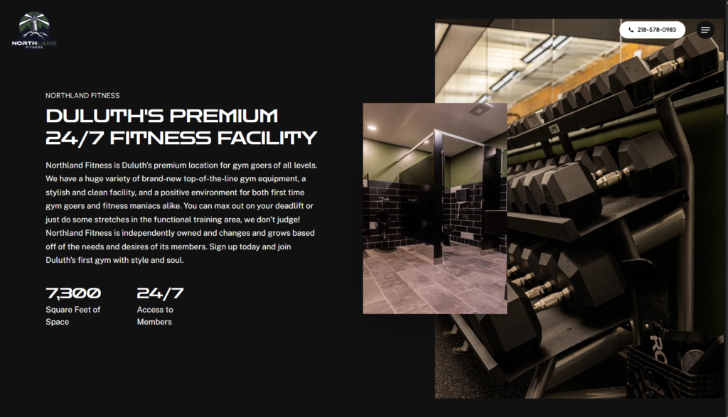 Northland Fitness Homepage
